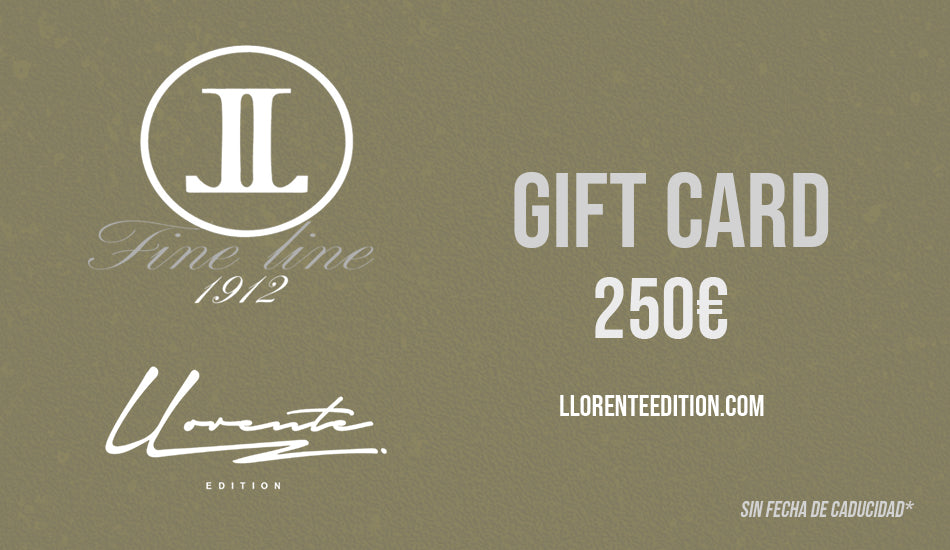Tarjeta de regalo Llorente Edition